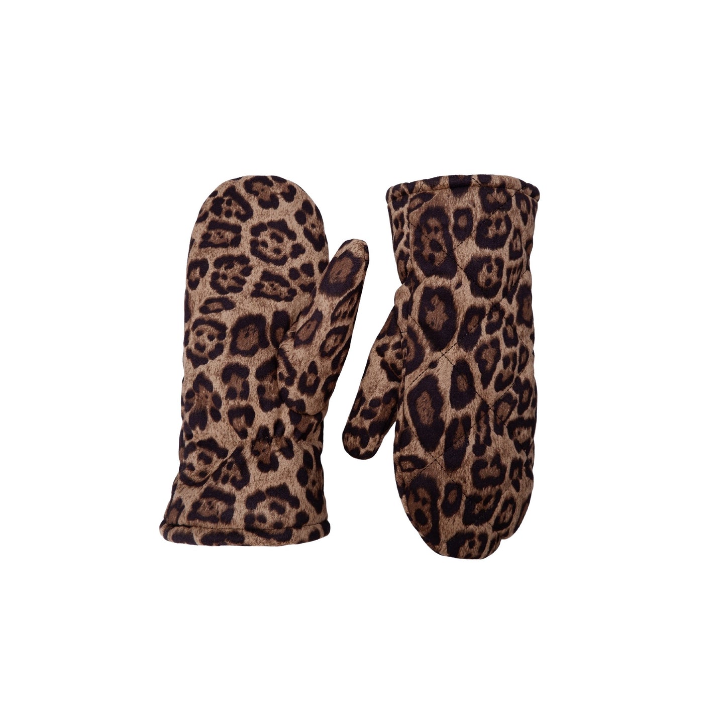 Black colour - BCsadorina quiltes mittens - Leo