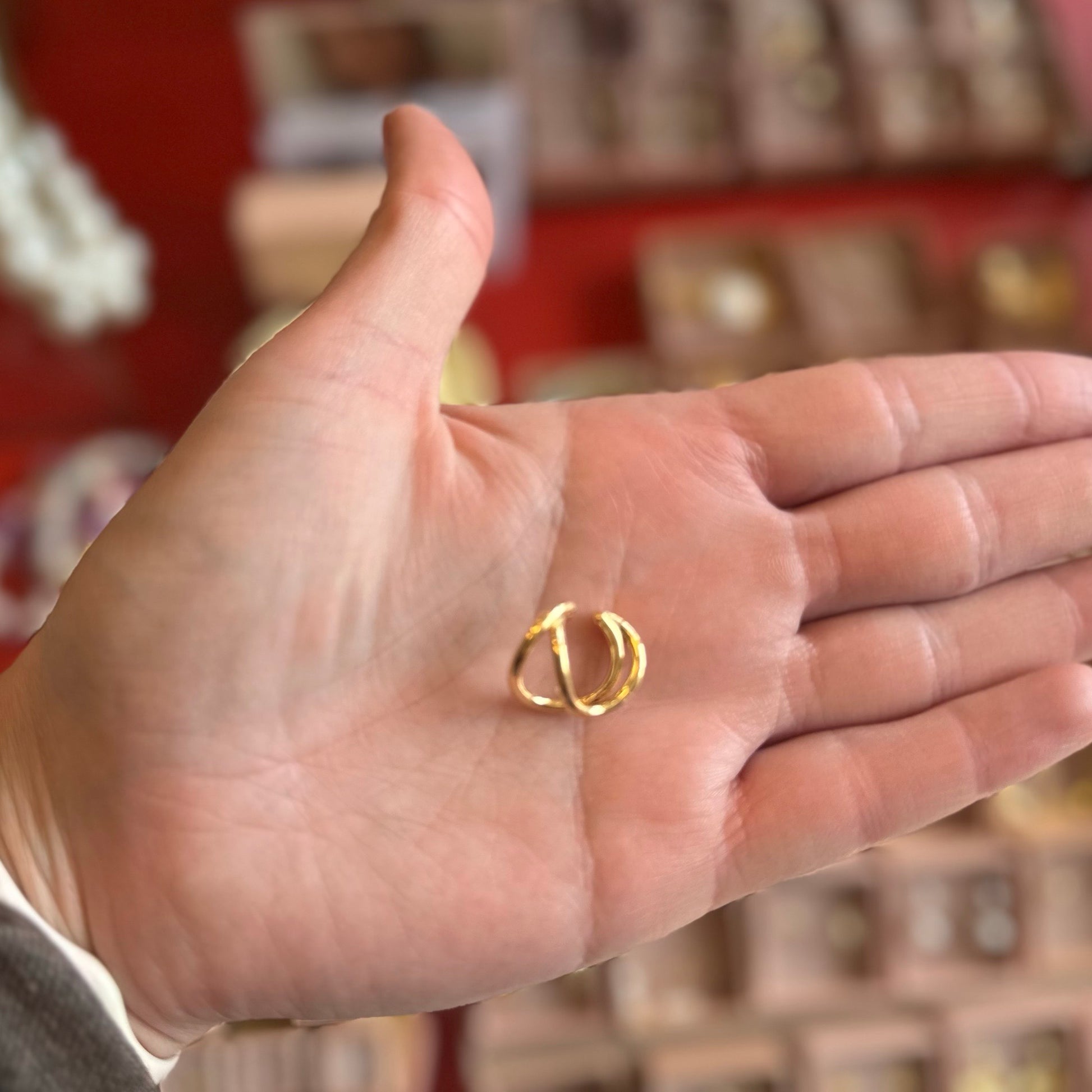 Friihof+Siig - Ear Cuff - Guld - Merle og Wilde ApS