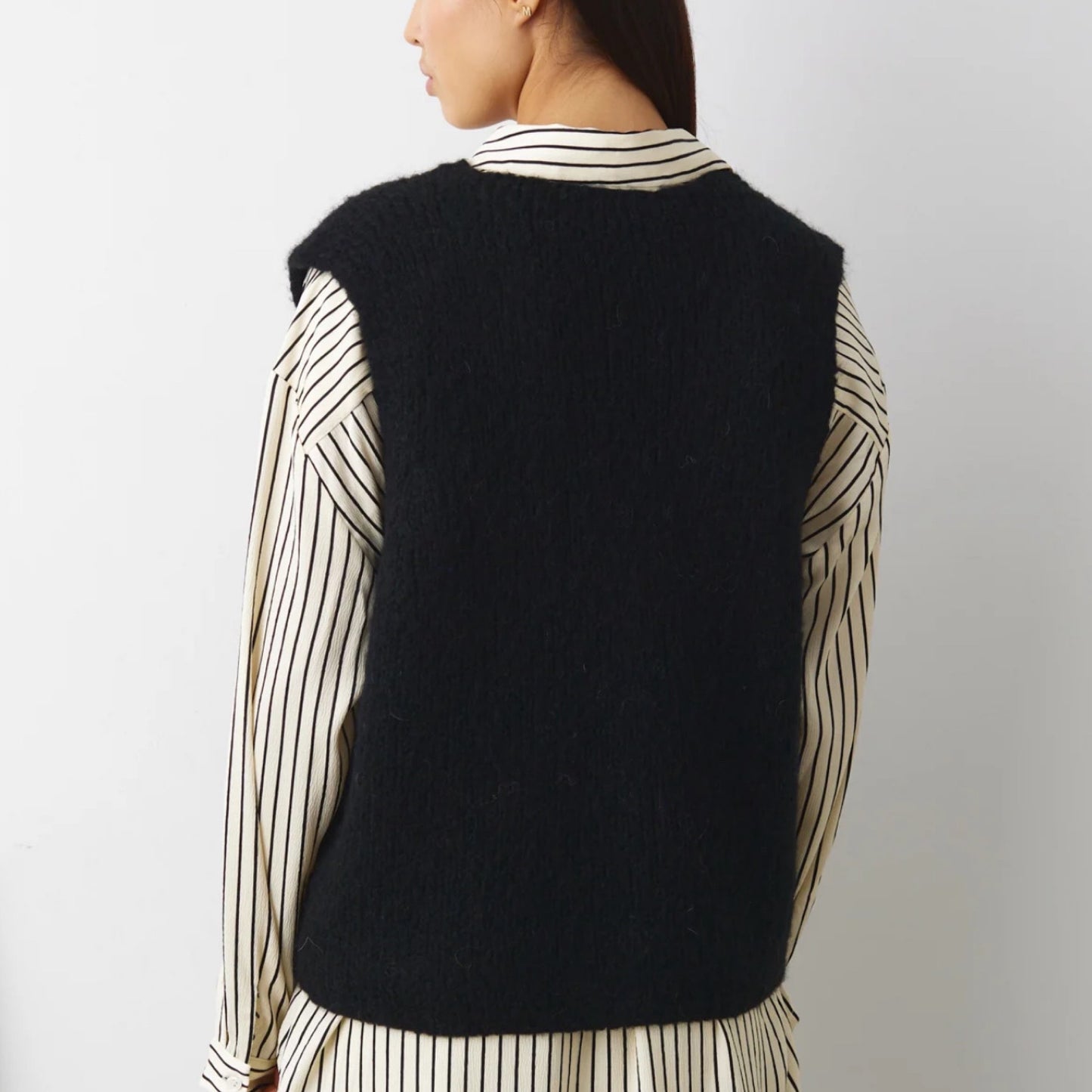 Noella - Jacey Knit vest - Black