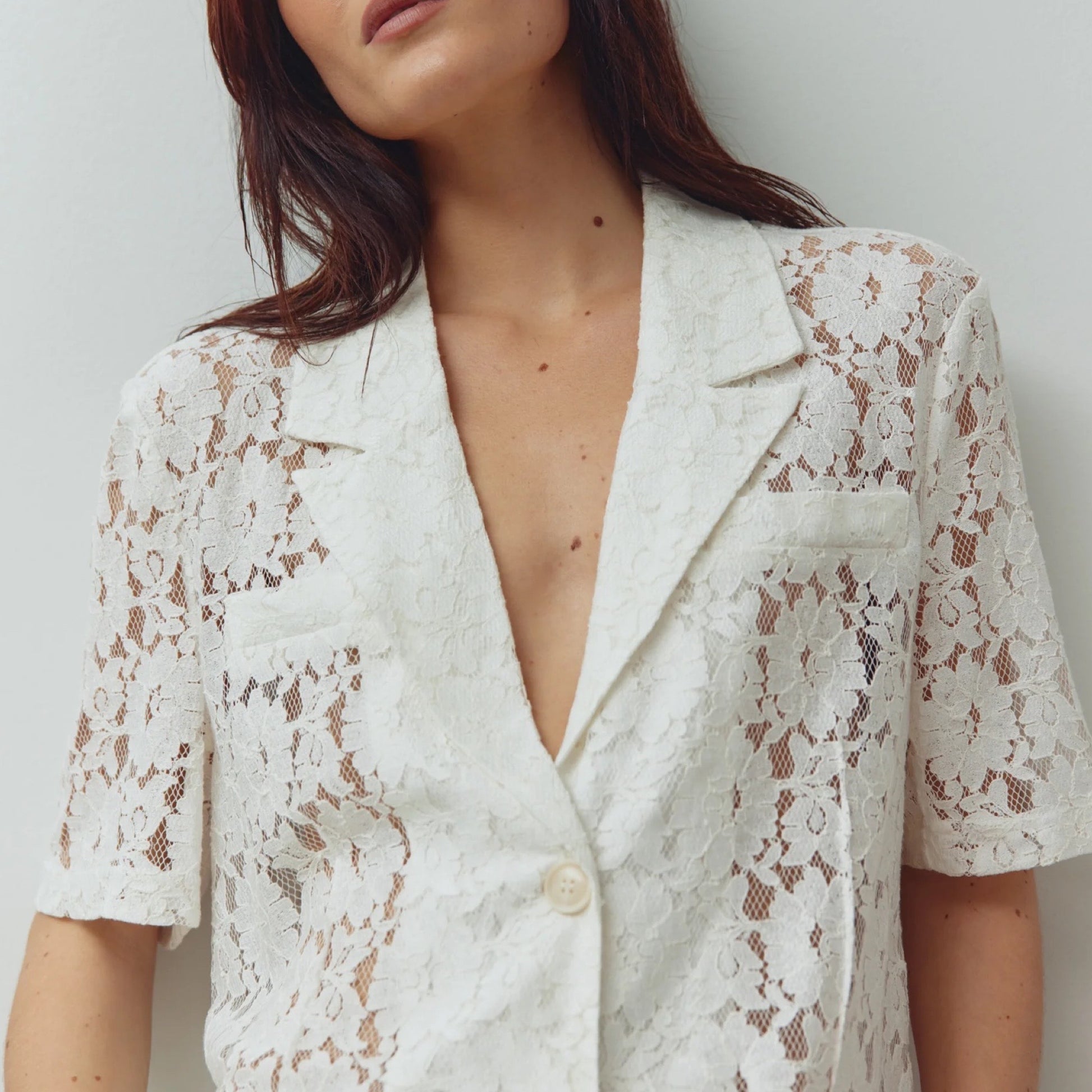 Preorder feb. - Noella - N - Leanne blazer - Ivory - Merle og Wilde ApS