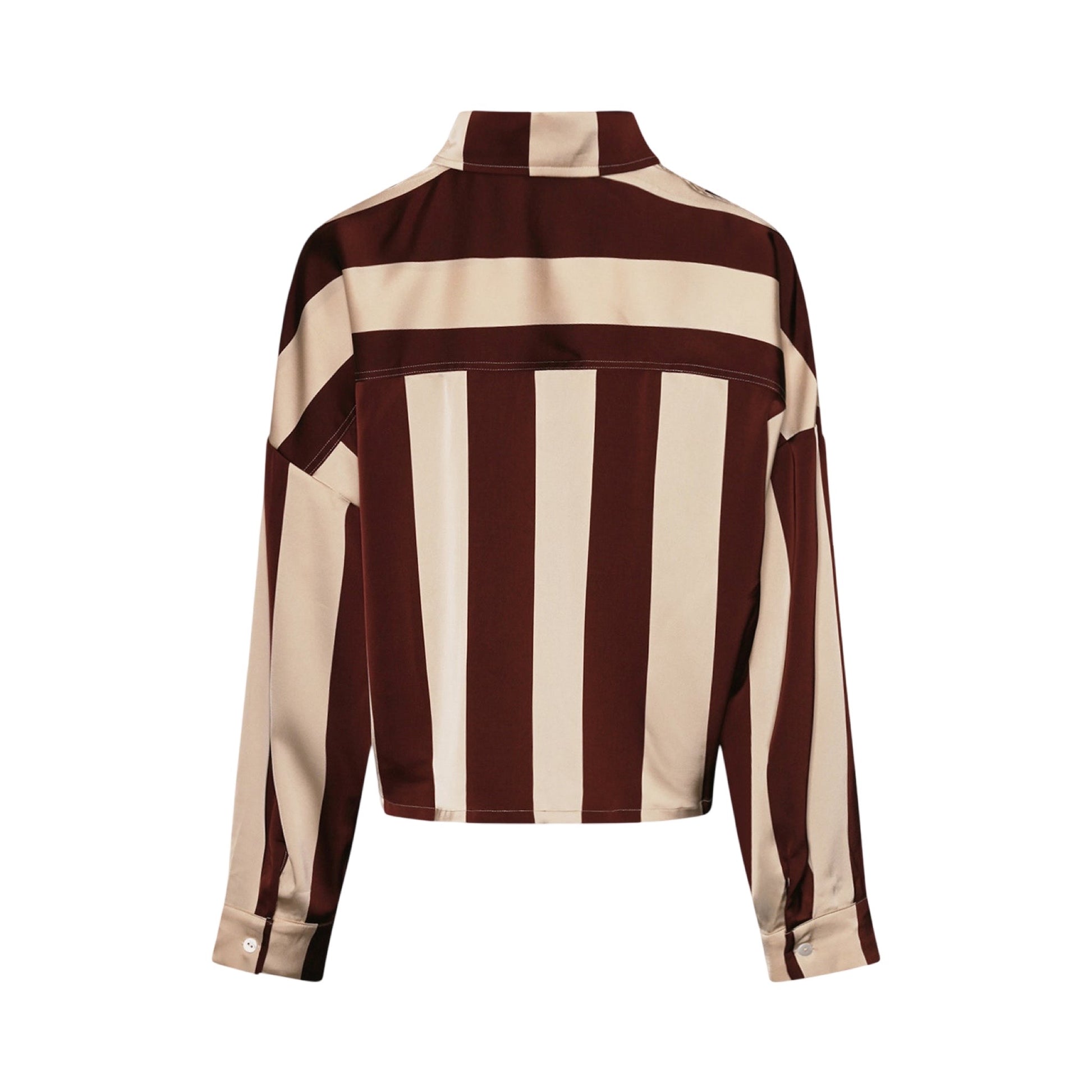 Noella - Liara N shirt - Mahogany ivory stripe - Merle og Wilde ApS