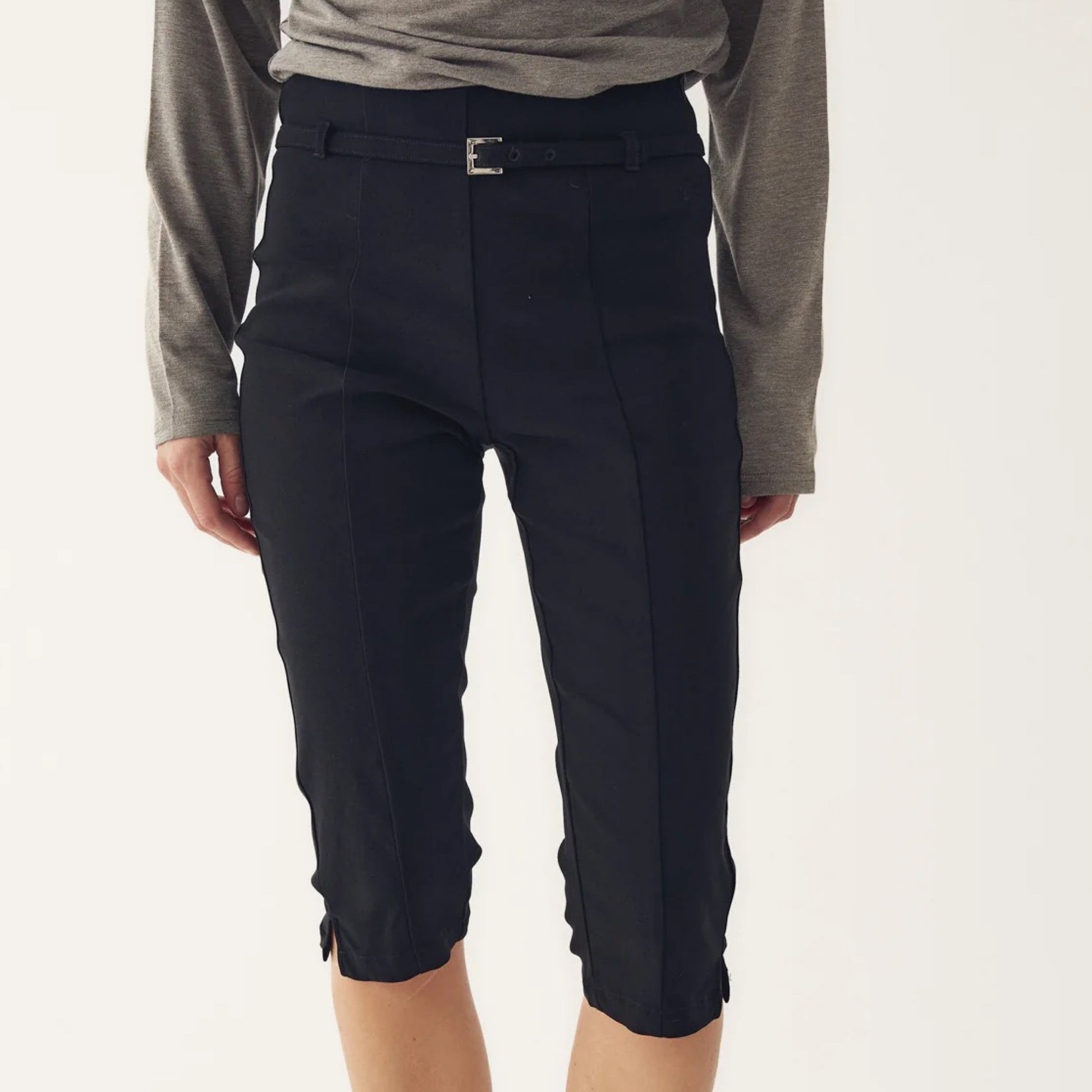 Preorder feb. - Noella - N - linza MW B capris Black - Merle og Wilde ApS