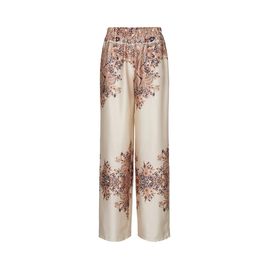 Preorder marts - Liberté wennise pants - creme Paisley - Merle og Wilde ApS