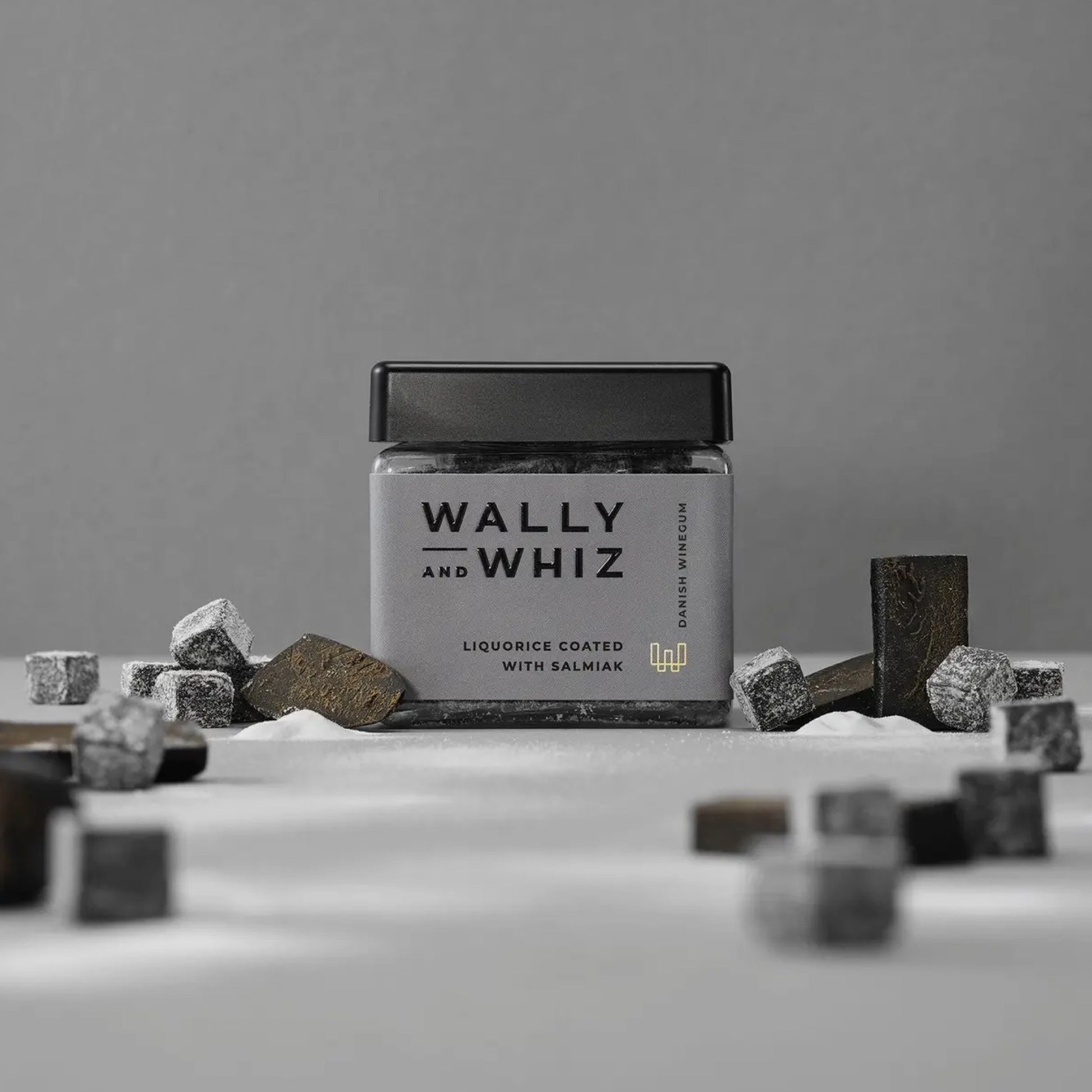 Wally and whiz - Lakrids med salmiak 140 g - Merle og Wilde ApS