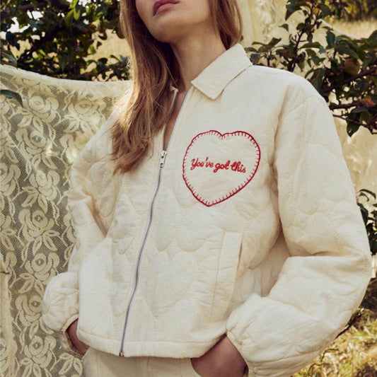 Preorder april/maj - Noella - N - mariam jacket - alabaster - Merle og Wilde ApS