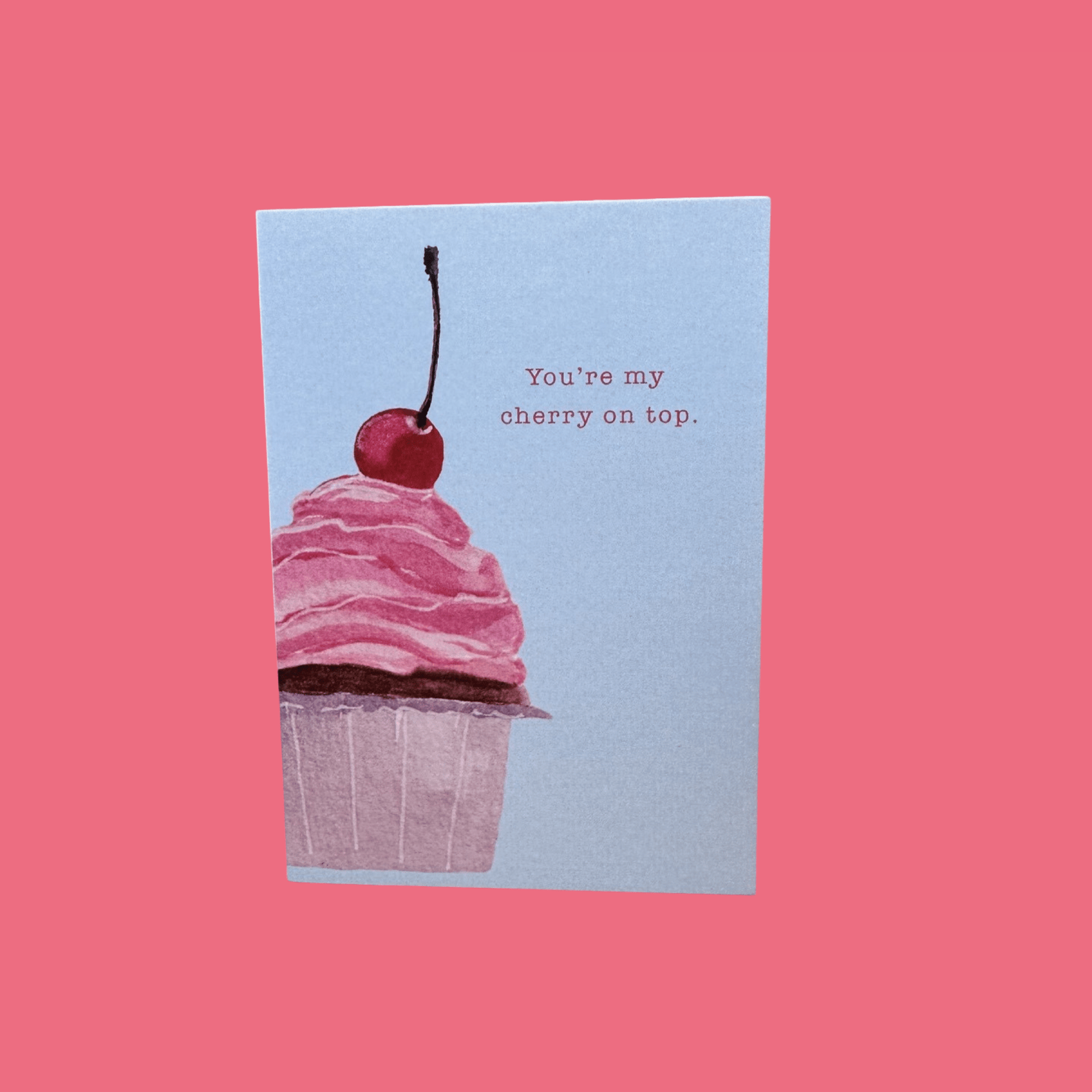 ALL BY VOSS - Flowercard A7 - Cupcake - Merle og Wilde