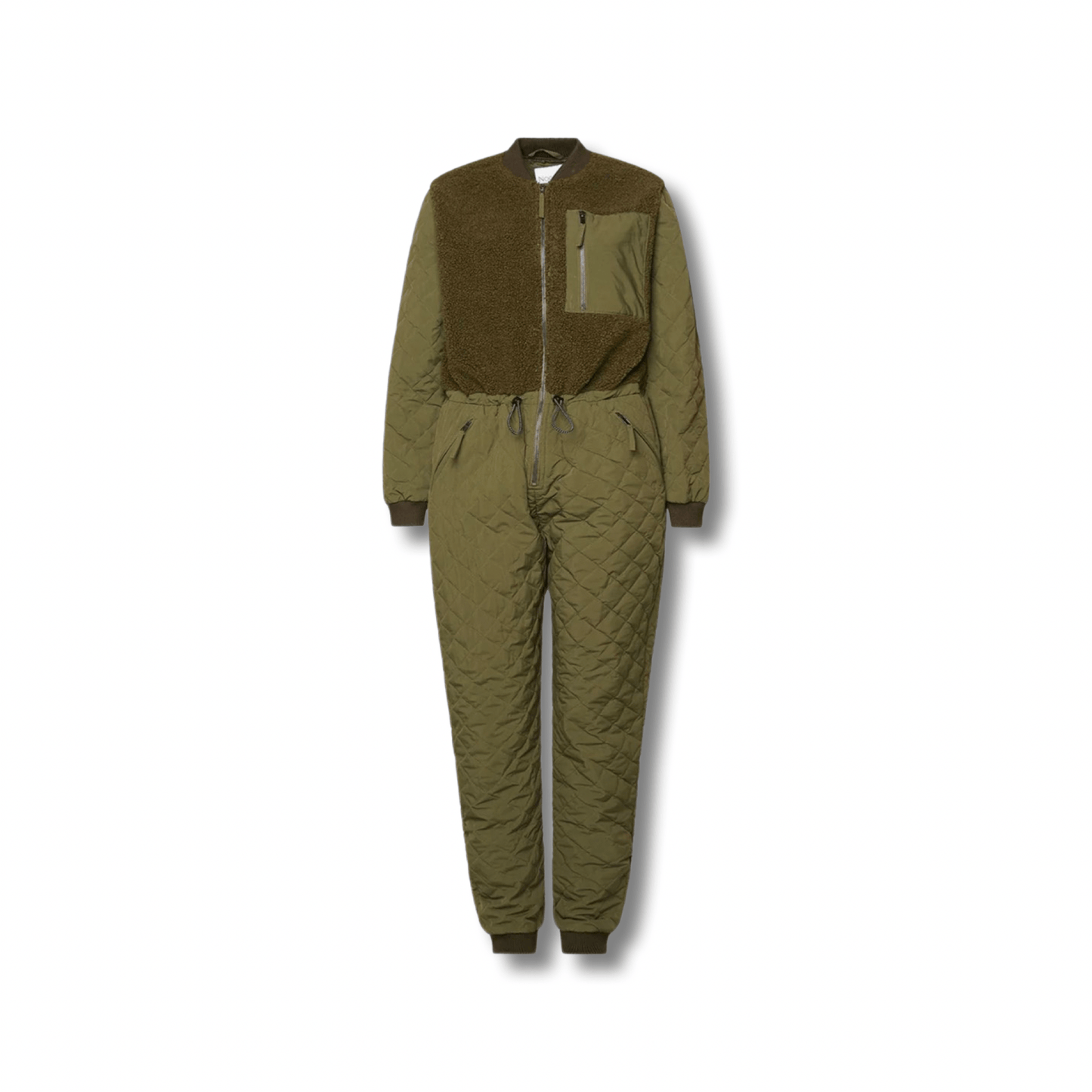 Noella - Ana Quilt Jumpsuit/ Termodragt - Army