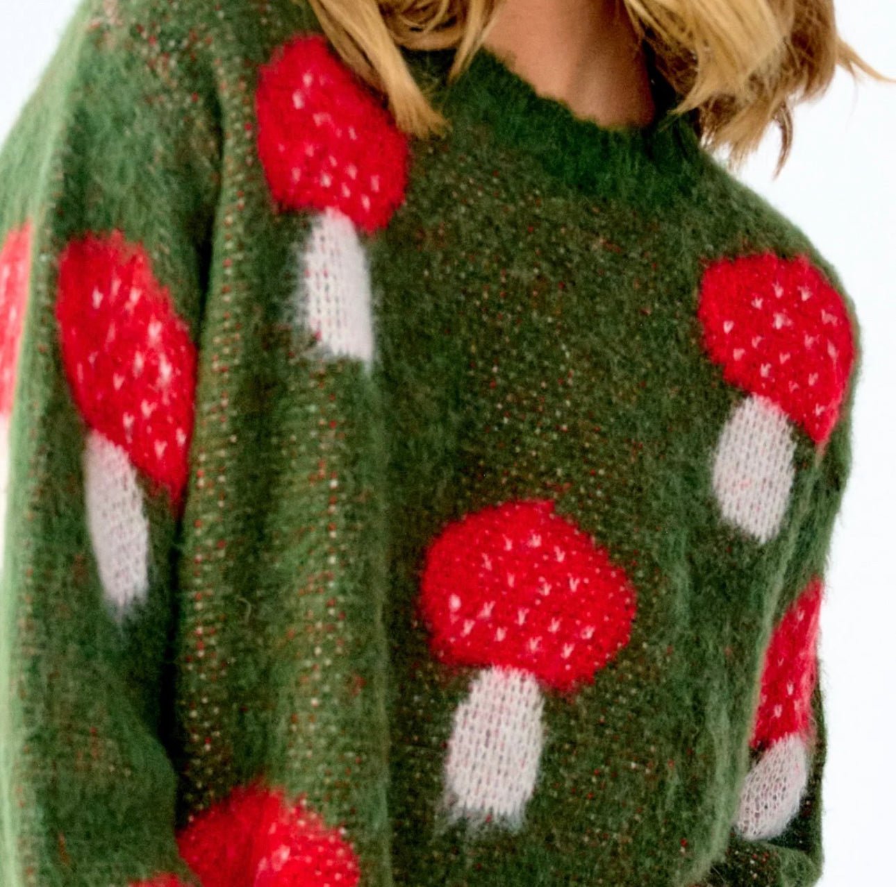 Noella - Lena Knit sweater - Mushroom - Merle og Wilde