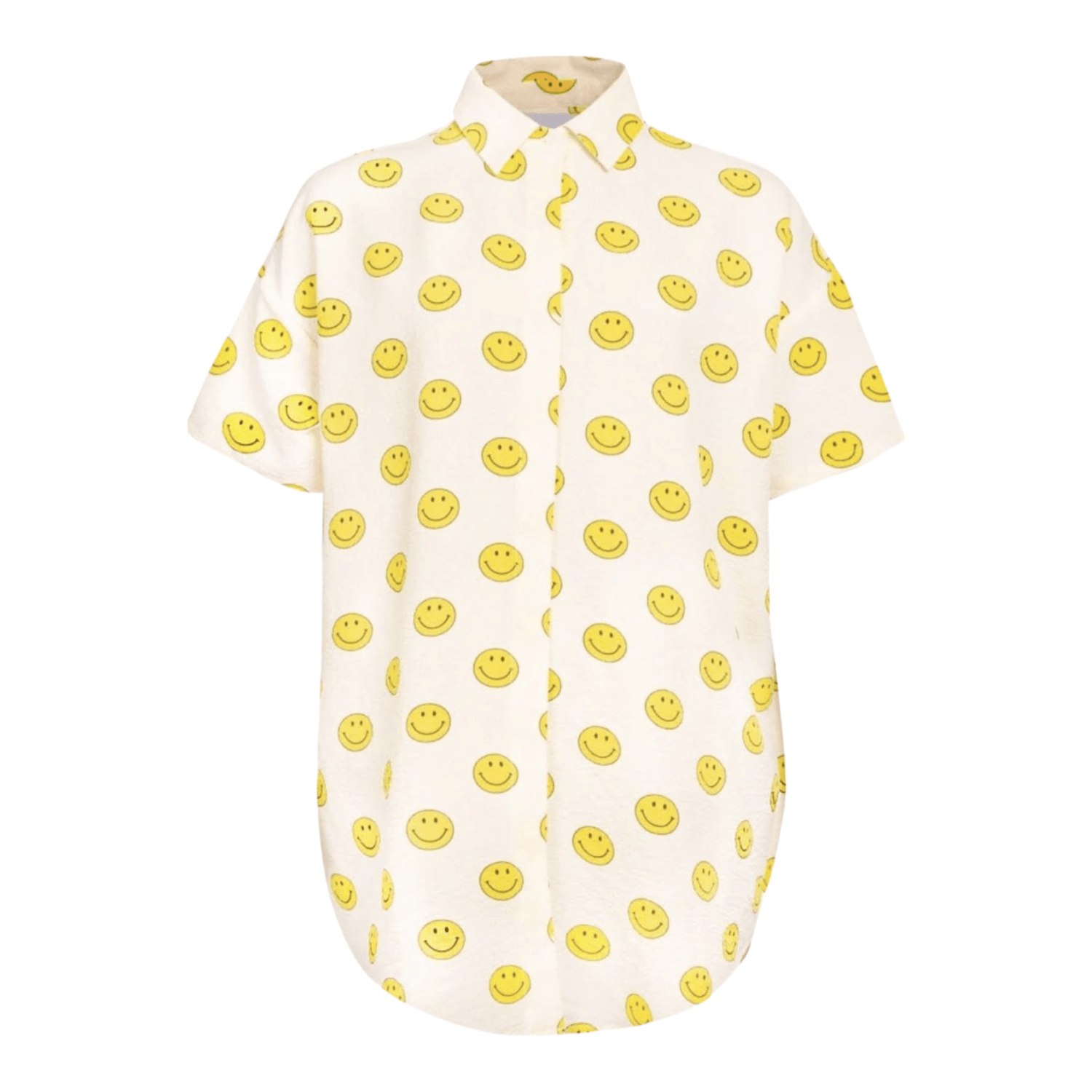 Liberte - Sara-SS-Shirt - Yellow smiley - Merle og Wilde