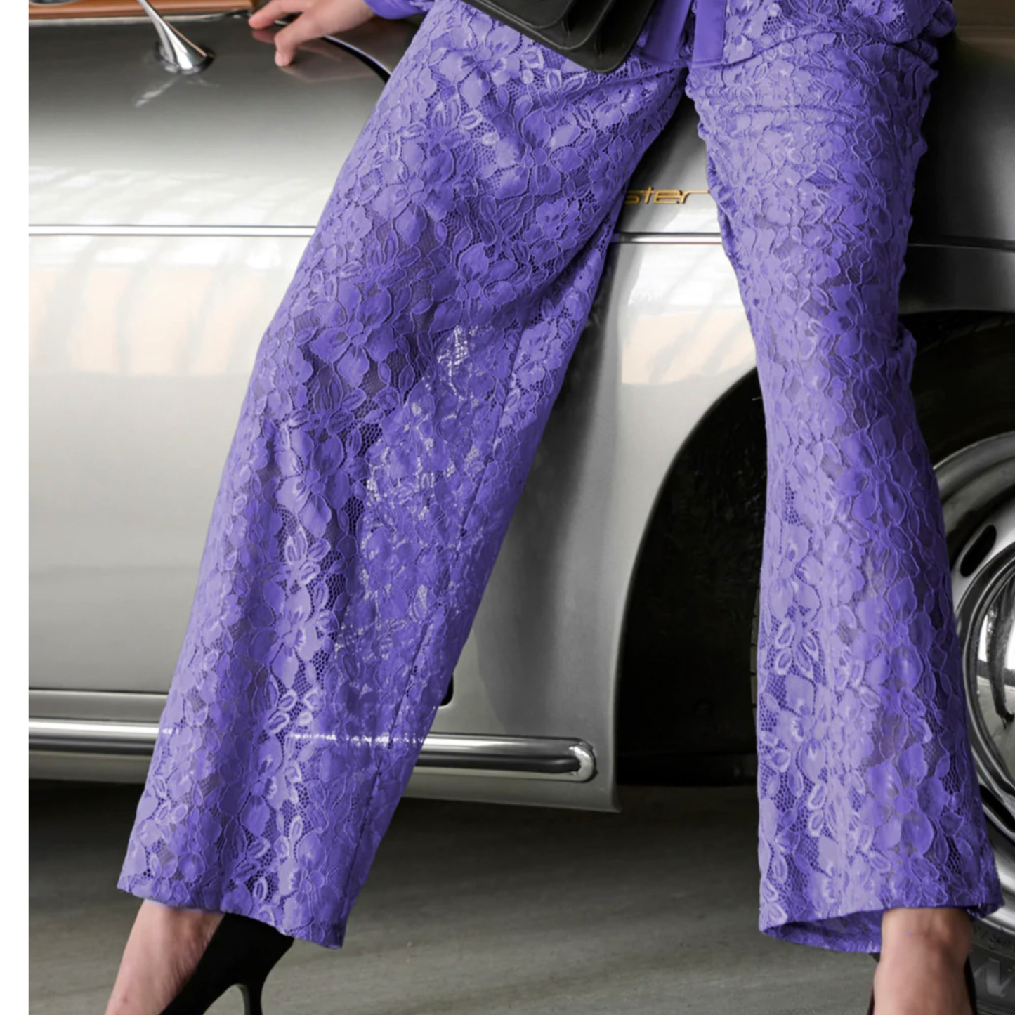 Noella - Bristol Lace pants - Lilac
