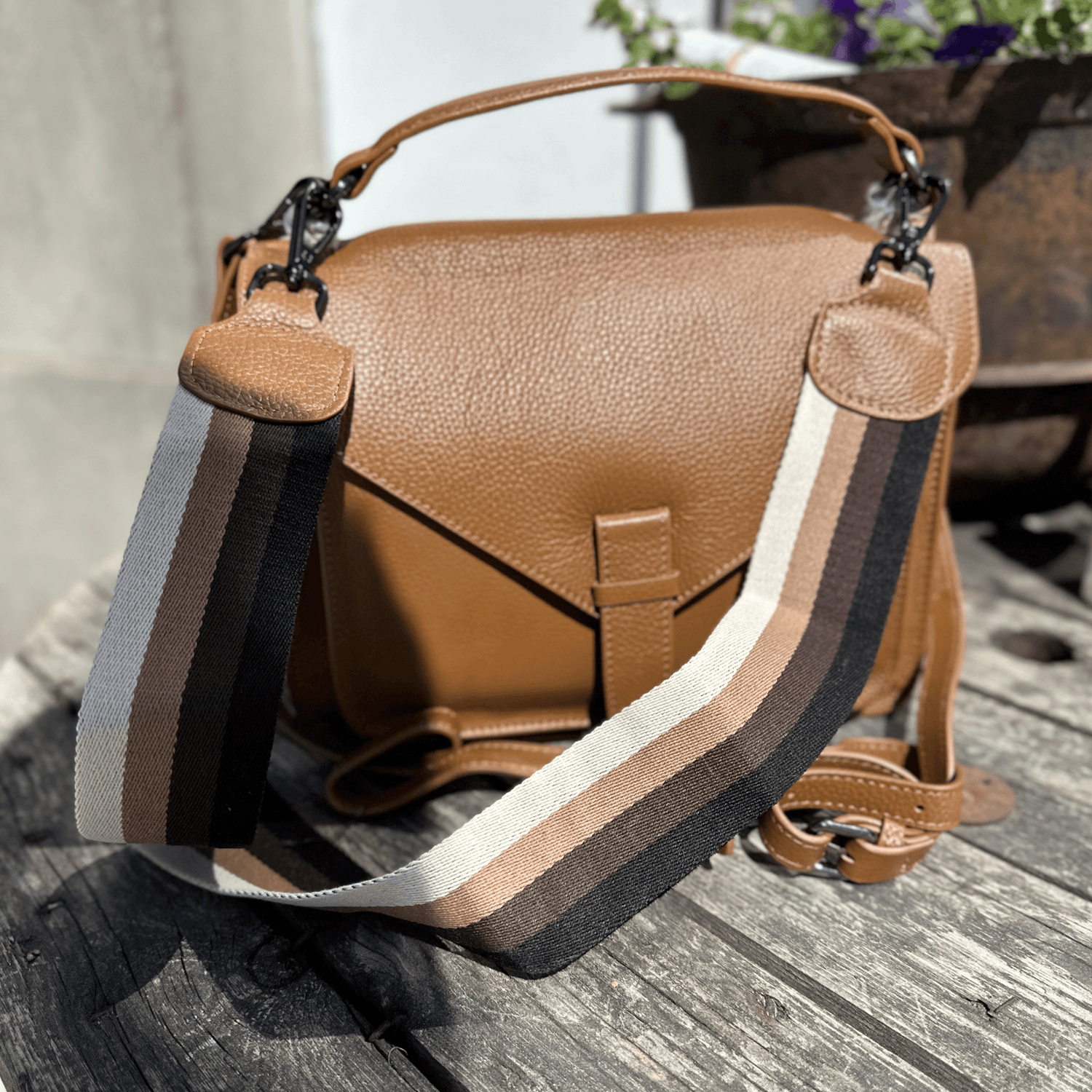Taske - læder taske - brun | Merle Wilde