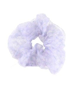 Naja Big scrunchie - Lilla mini blomst