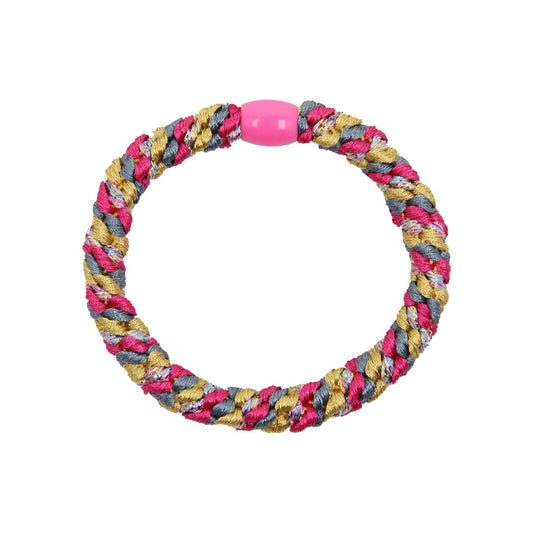 By stær Hairties - multi pink/guld/blå